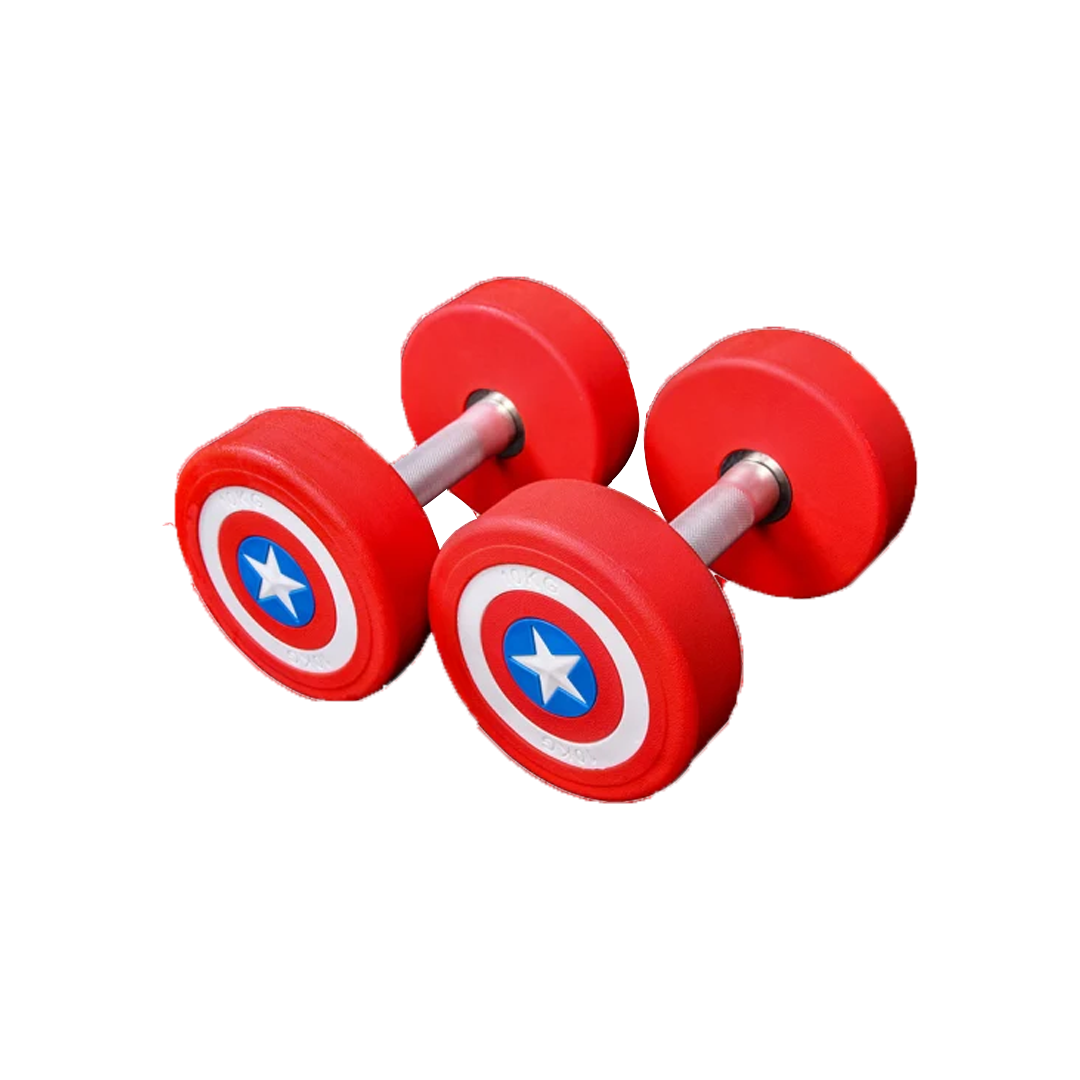 Red Mr. Olympic Dumbbell