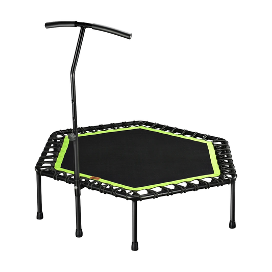 120kg Hexagonal Trampoline with Stand